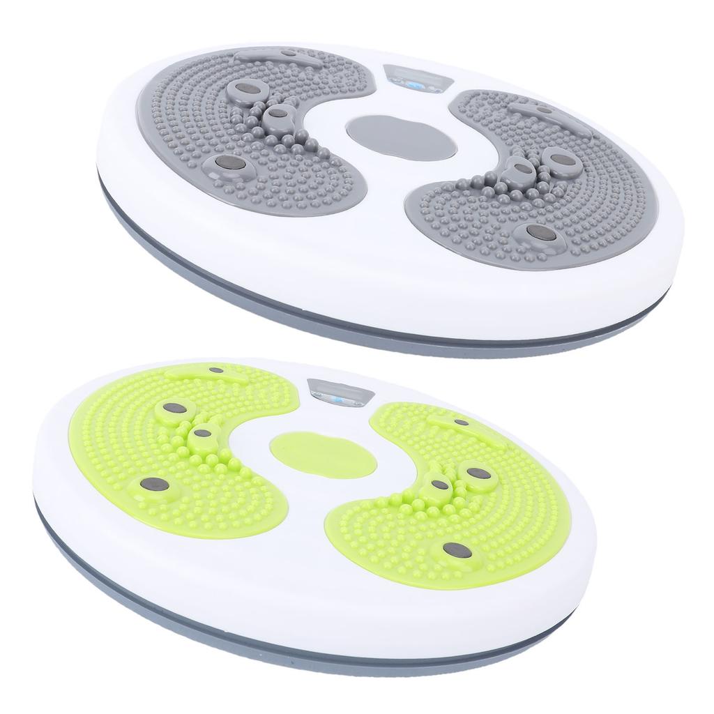 Abs Twist Board with Digital Counter PP Foot Massage Core Exercise Waist Twisting Disc for Home Gym