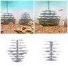 Multi Tiers Corner Shelter for Shrimp Breeding and Hidings 3D Printing Habitats Resting Place for Aquariums Enthusiasts