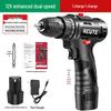 Compact Rechargeable Lithium Handheld Drill & Electric Screwdriver
