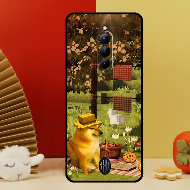 Doge Meme Cheems Case For Nubia Red Magic 10 8 9 Pro Plus 6 7 6S 7S Pro 5G 6R RedMagic 9S 8S Pro Plus Cover