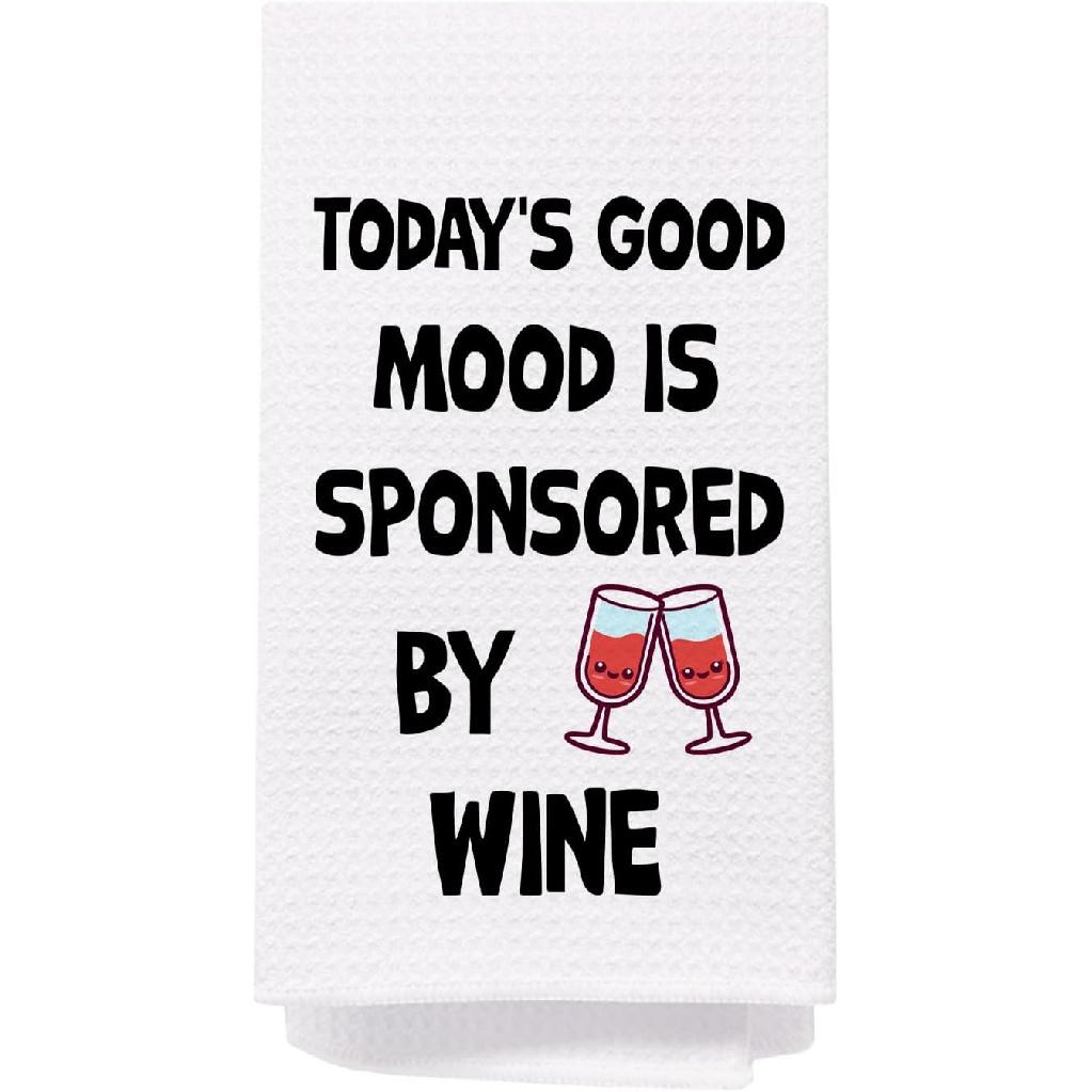 SPBL&L Blue Coastal Golden Retriever Kitchen Towels, Gifts for Golden Retriever Lovers Decorative Dish Tea Towels, Nautical Beach Surfing Dog Hand Coastal-funny