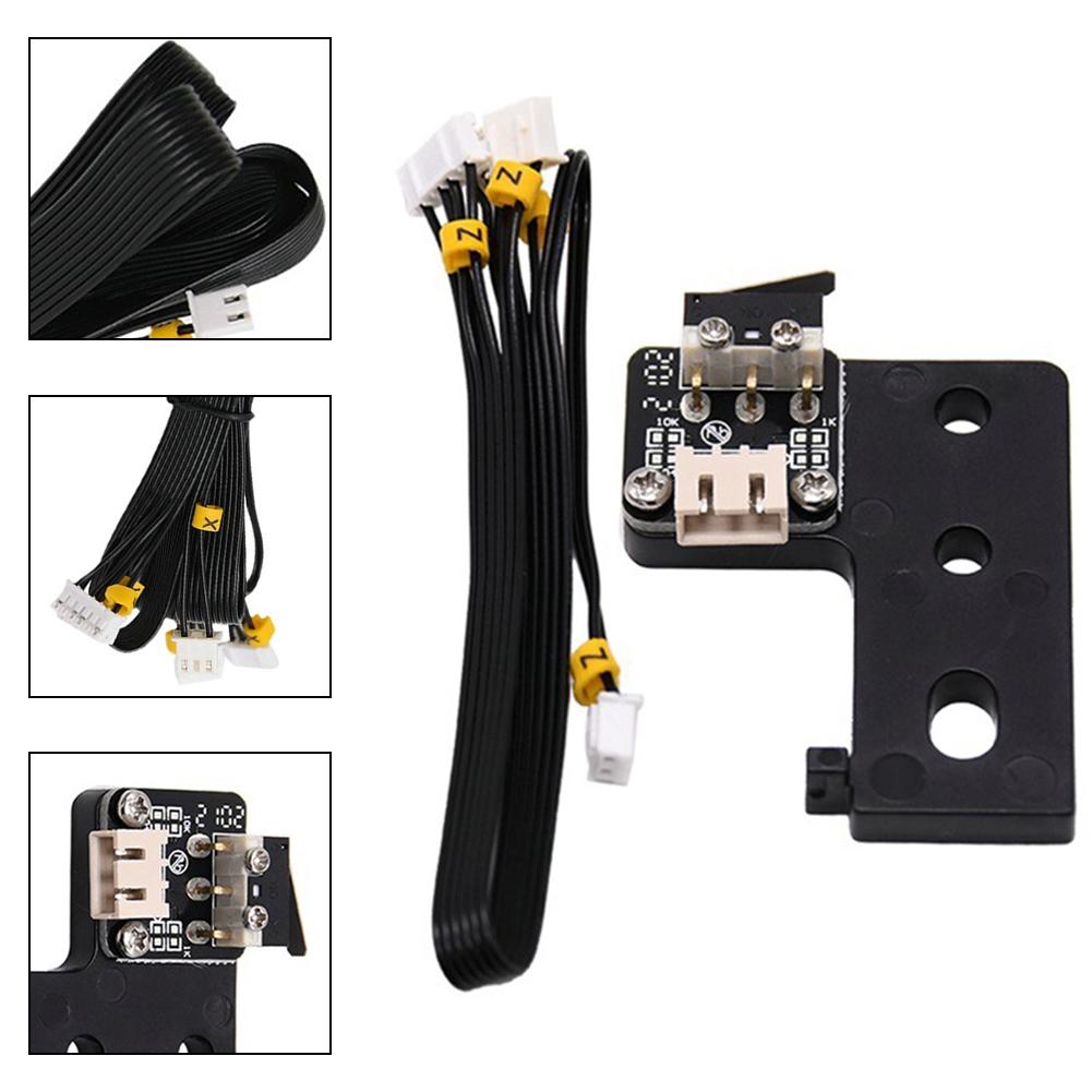 Z Limit Switch Kit Limit Switch Cable Kit For Accurate Printing Black Reliable Materials Versatile Compatibility