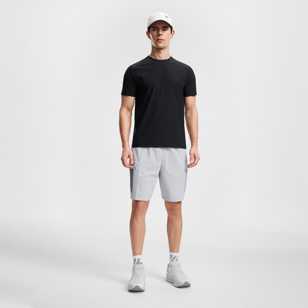 Fila Fitness Cool Touch Casual Comfortable Short Sleeve T-Shirt Men Tops Deep-Black A11M631122FBK
