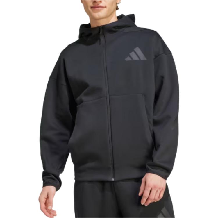 adidas Sportswear Z.N.E. Full-Zip Hooded Jacket Black JE7538