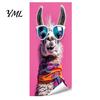 Weatherproof Waste Container Art Fun Animal Trash Can Stickers, Self?Adhesive Bin Decals for Outdoor Home Exterior Accessories Garbage Can, Mailbox