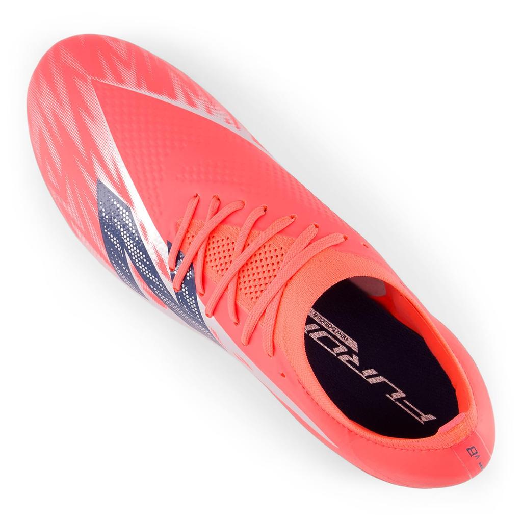 New Balance FURON PRO HG V8 MP8 Soccer Size 2E Men's (RED/SILVER) Shoes, 29.0 cm,