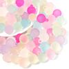 20pcs 14 16mm Acrylic Beads Colorful Matte Round Loose Beads With Hanging For Jewelry Making DIY Bracelets Necklace Accessories