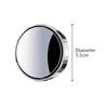 Car Small Round Mirrors Blind Spot Rear View Mirror Auxiliary Reversing Parking Convex Mirror 360 Degree Adjustable