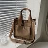2025 Canvas Small Bag Girls Shoulder Small Square Bag Summer Handbag Student Solid Color Casual Japanese Messenger Bag