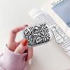 Clear Earphone Cases Cover Case For Airpods 1 3 2 4 Pro2 Pro Pro3 Cartoon Graffiti