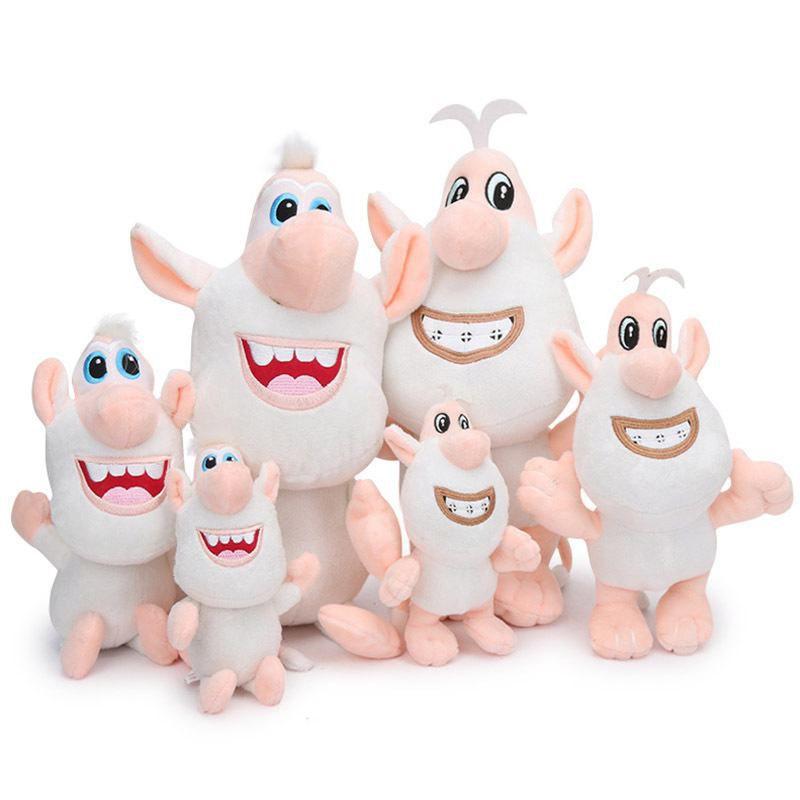 Russische Zeichentrickserie "Kleines weißes Schweinchen Plüschtier Geschenk Puppe Spielzeug Kindergeschenk Greifer Baby"