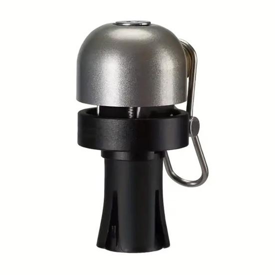 Bicycle Handlebar End Bell 80dB Crisp Loud Sound Lightweight Universal 22.2MM MTB Road Mountain Bicycle Grip Handle End Alarm Bell Bike Accessories