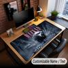 Custom Name Extended Mouse Pad,The Weeknd Gaming Desk Mat For Home Office Desktop Decor