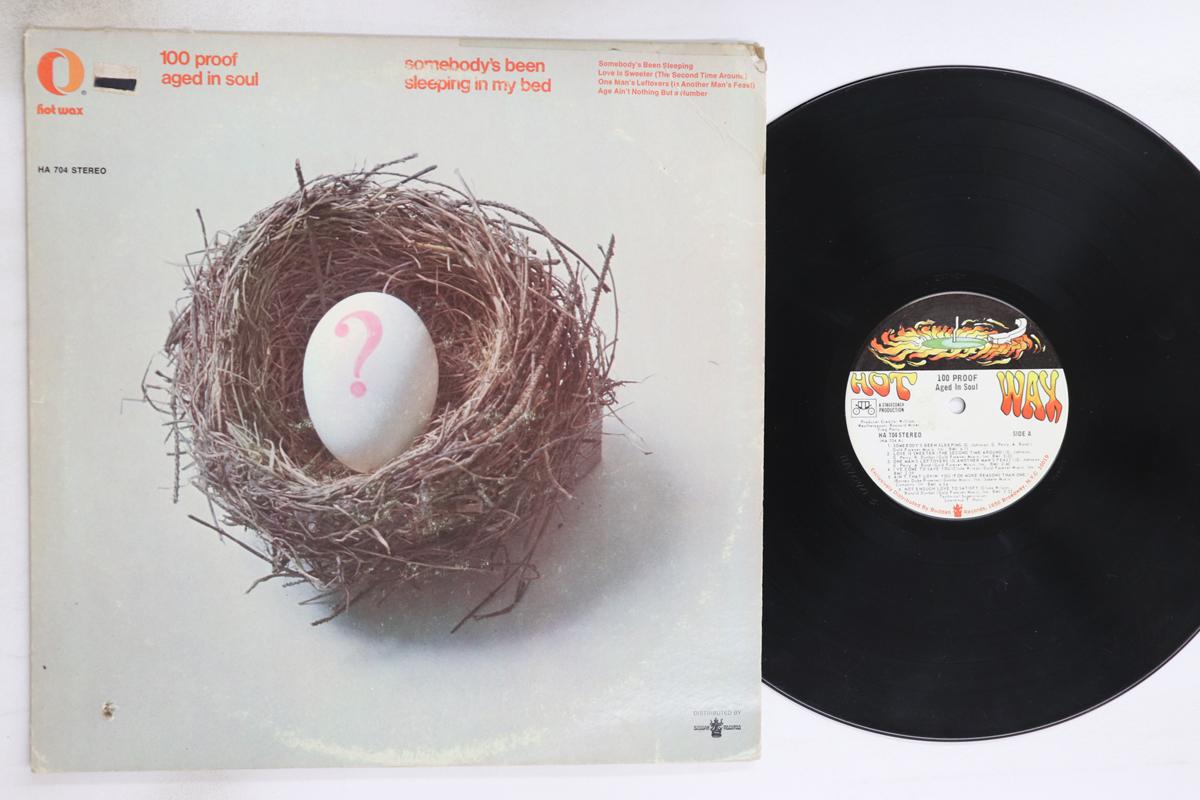 

LP Record 100 PROOF AGED IN SOUL - Somebody s Been Sleeping In My Bed HA704 HOT WAX 1971 US Soul/Funk Used
