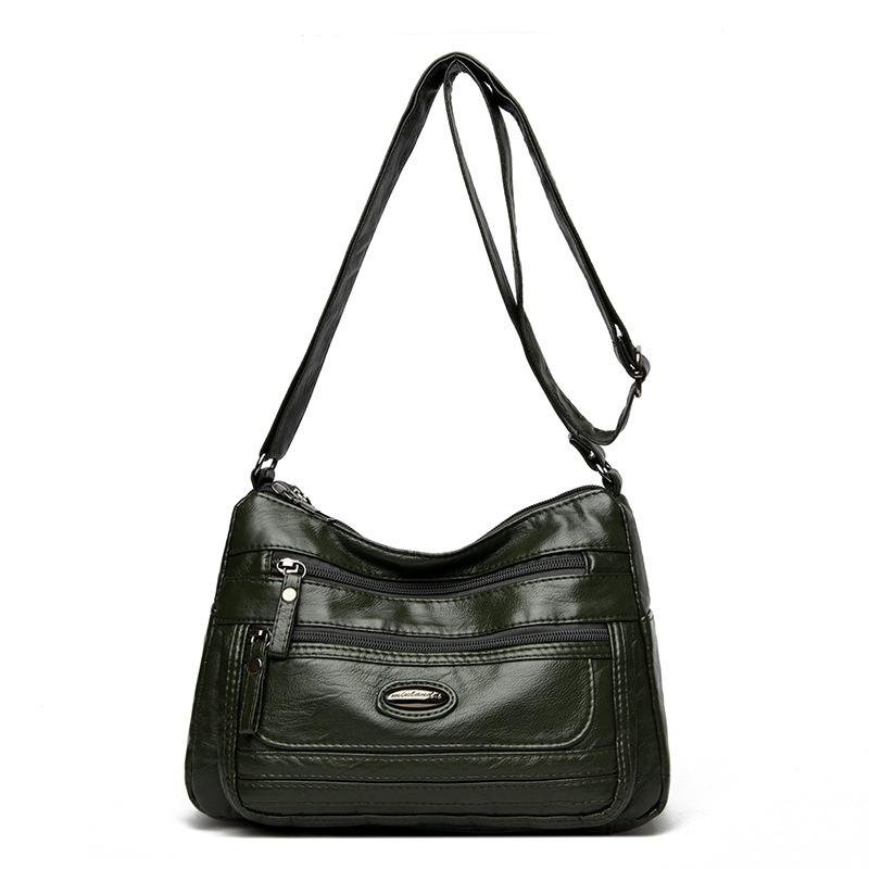 Fashion Crossbody Bag Women's Bag Mother Bag Single Shoulder Bag Lightweight Soft Pu Crossbody Bag Every Single Shoulder Bag