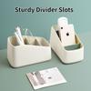 Multifunctional 4 Slot Remote Control Holder Multiple Colors Desktop Storage Box Organizer For TV Remote Stationery Home Hotel