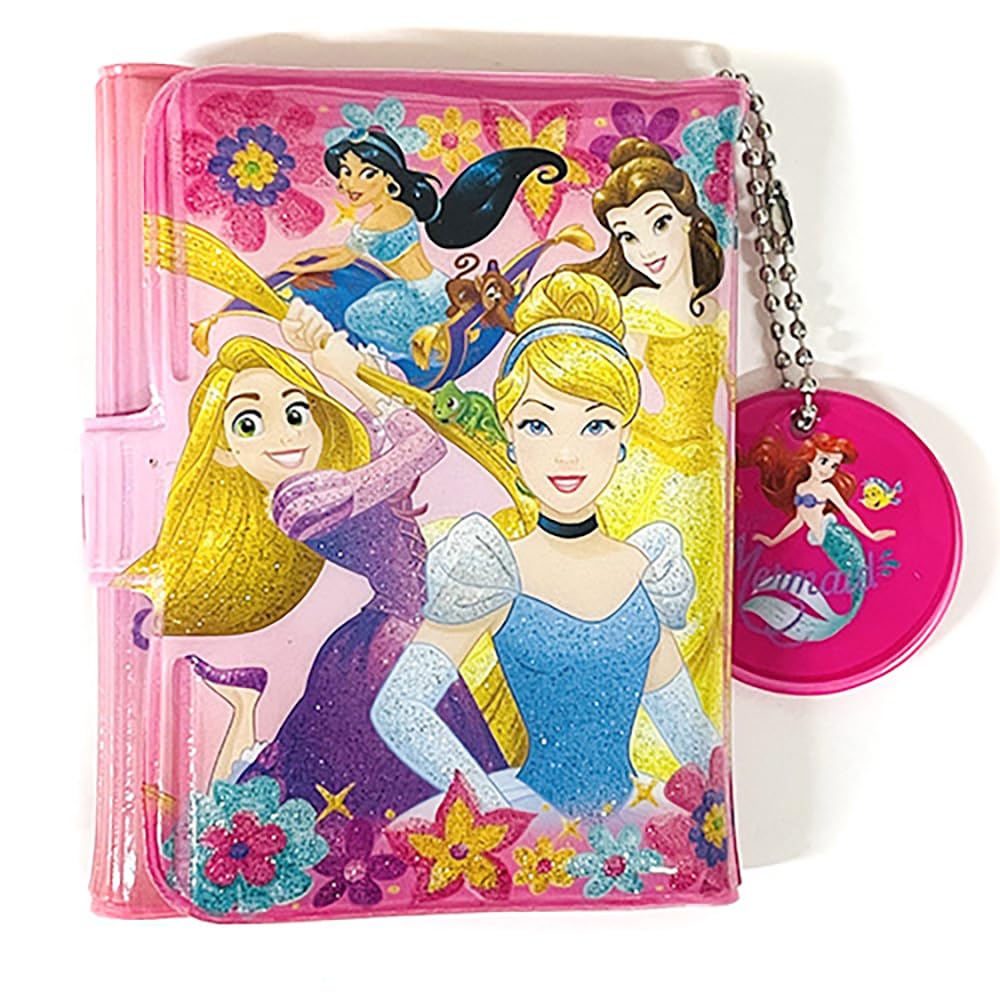 Colors Princess Vertical Vinyl Wallet Ariel 2-Sided PCNG-0092