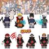 Wm6105 Naruto Series Uchiha Itachi Mini Figure Model Assembly Building Toy