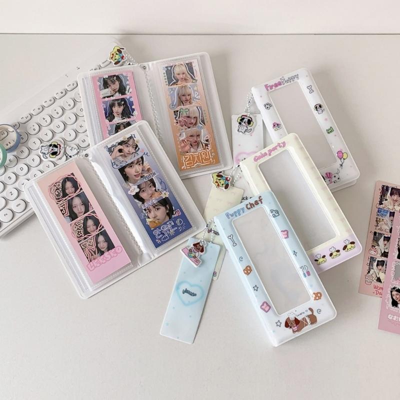 Mini Photo Album Small Kpop Photocard Binder Album,Kpop Photocard Holder Book,Photocard Cards Holder for Women Girls