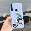 For Honor 9X Pro RU Case Cute Cartoon Cool Black Pink Silicone Back Cover For Huawei Honor9X Honor 9X Pro 9XPro 4G Phone Case