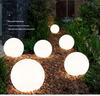 Solar Luminous Spherical Lawn Lamp: Waterproof Outdoor Atmosphere Light for Courtyard and Camping