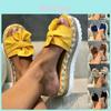 Breathable Bow Knot Sandals Shoes Women With Flexible Sole And Padded Insole For Comfort