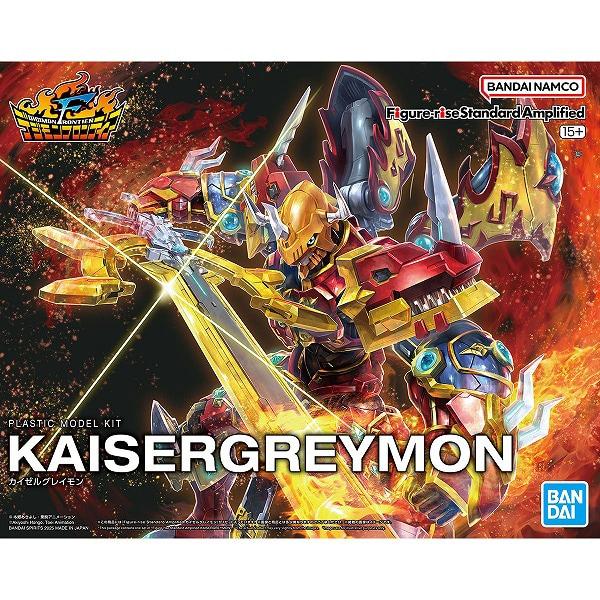 Bandai Spirits Figure Rise Standard Amplified Digimon Frontier Kaisel Greymon [character Plastic Model]