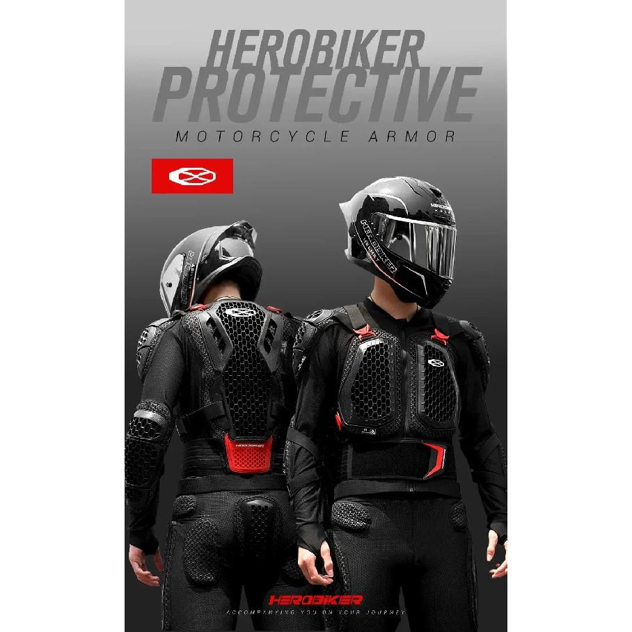 Men Motorcycle Armor Jacket Ventilated Racing Gear Accessories with Shoulder/Back Protective Guards Motorbike Safety Coat Items