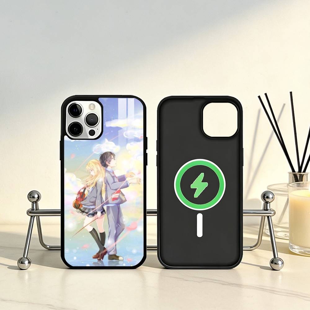 Hot Y-Your L-lie IN APRIL Comic Phone Case For iPhone17,16,15,14,13,12,11 Plus,Pro Max Magnetic For Magsafe Wireless Charging