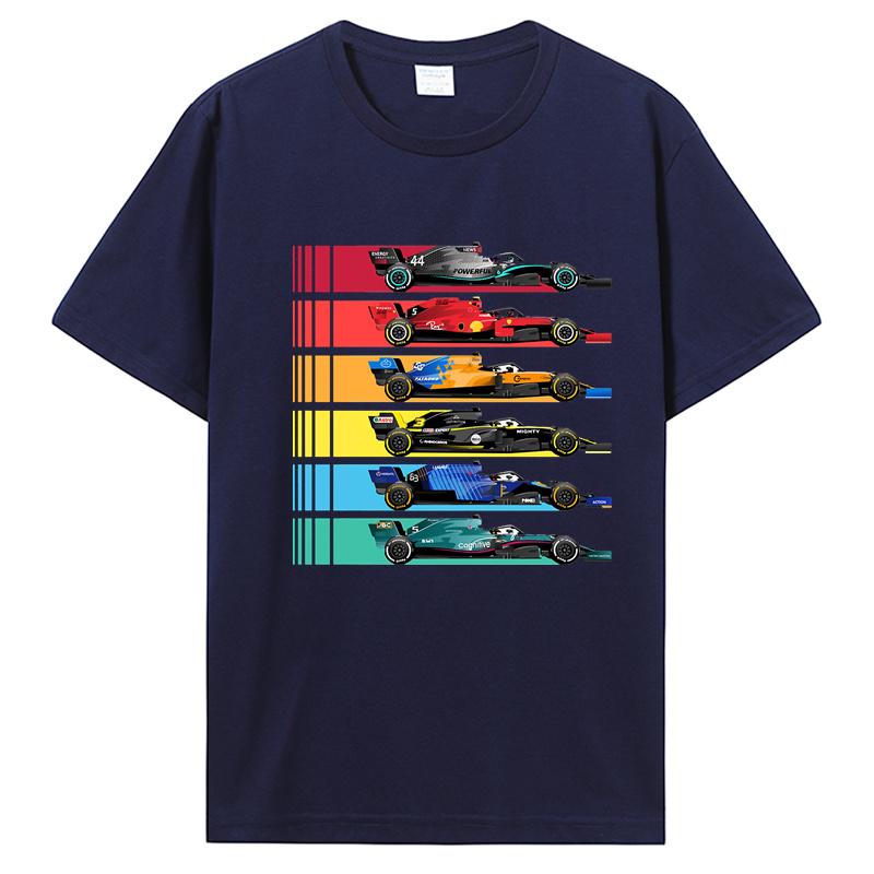 F1 Team Racing Fans T Shirt Formula One Racer Lando Norris Tees Men Women Vintage T-shirt Cotton Tshirt Tees Tops