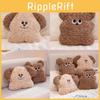 Cartoon Teddy Bear Puppy Shaped Plush Doll Office Sofa Pillow Home Decoration