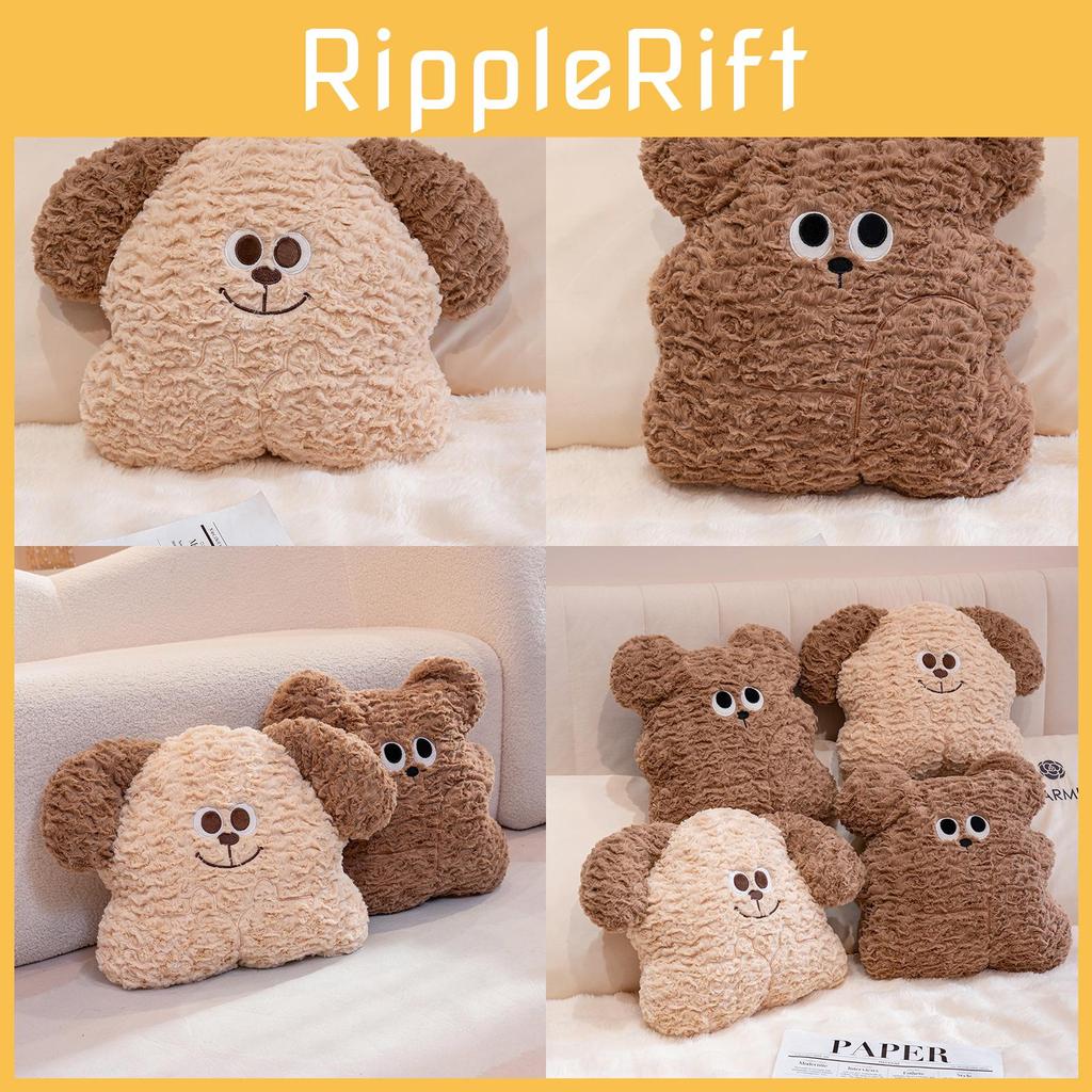 Cartoon Teddy Bear Puppy Shaped Plush Doll Office Sofa Pillow Home Decoration