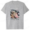 Fashion Spoof Cute Bulldog Print Tshirt Im Pibble Wash My Belly Letter Unisex Loose Short Sleeve Oversized Loose Unisex Women Tee