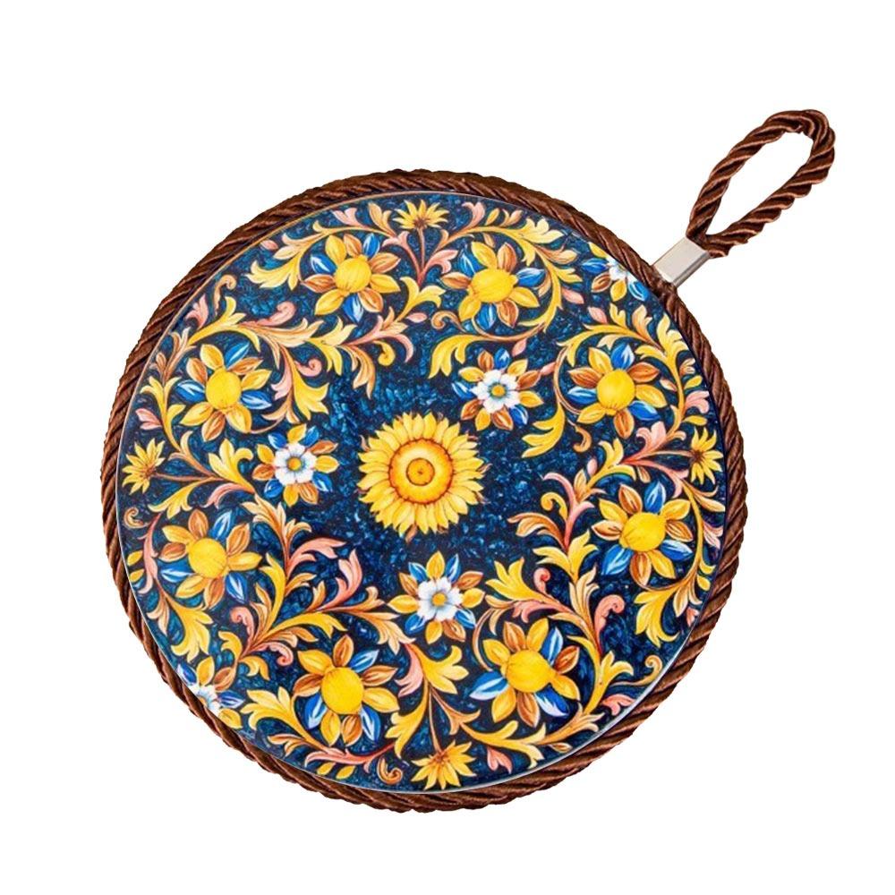 

Round Table Placemat Anti-scalding Restaurant Dining Pads New Coffee Cup Table Mat 6