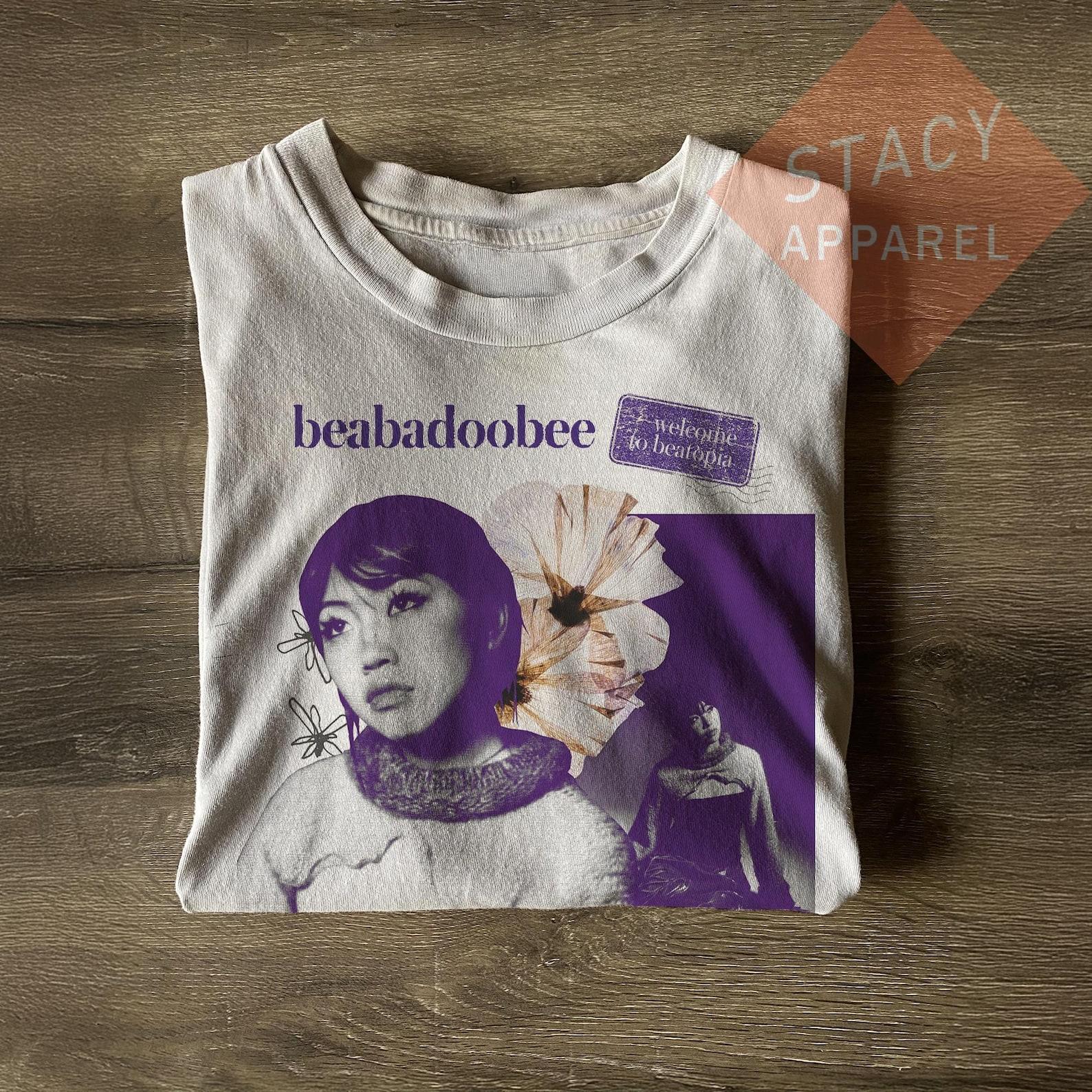 Limited Beabadoobee Custom Unisex T-shirt - Welcome to Beatopia Heavy Cotton Tee 3XL