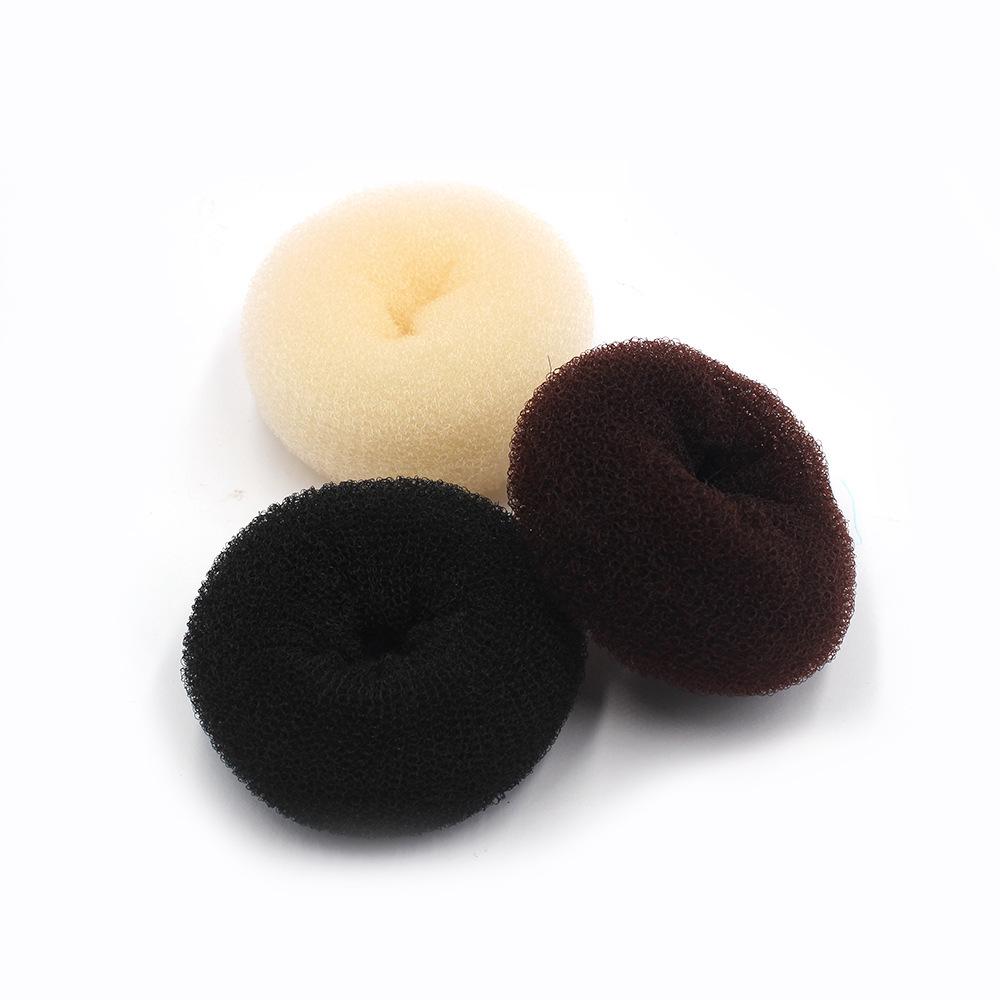 Japanese & Korean Donut Hair Curler, Nylon Hair Ring, Flower Bud Head, Hairdressing Tools