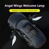 Wireless HD Laser Car Door Projector - 2/4pcs, Auto Accessory, No Wiring Required, Battery-Powered,  for Easy Night Entry