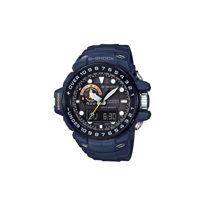 Casio CASIOMASTER OF G-SEA Series GWN-1000 Marine Series Solar Power Six Bureau Radio Mechanical Movement Resin Strap Japanese and GWN-1000NV-2AER чёрный