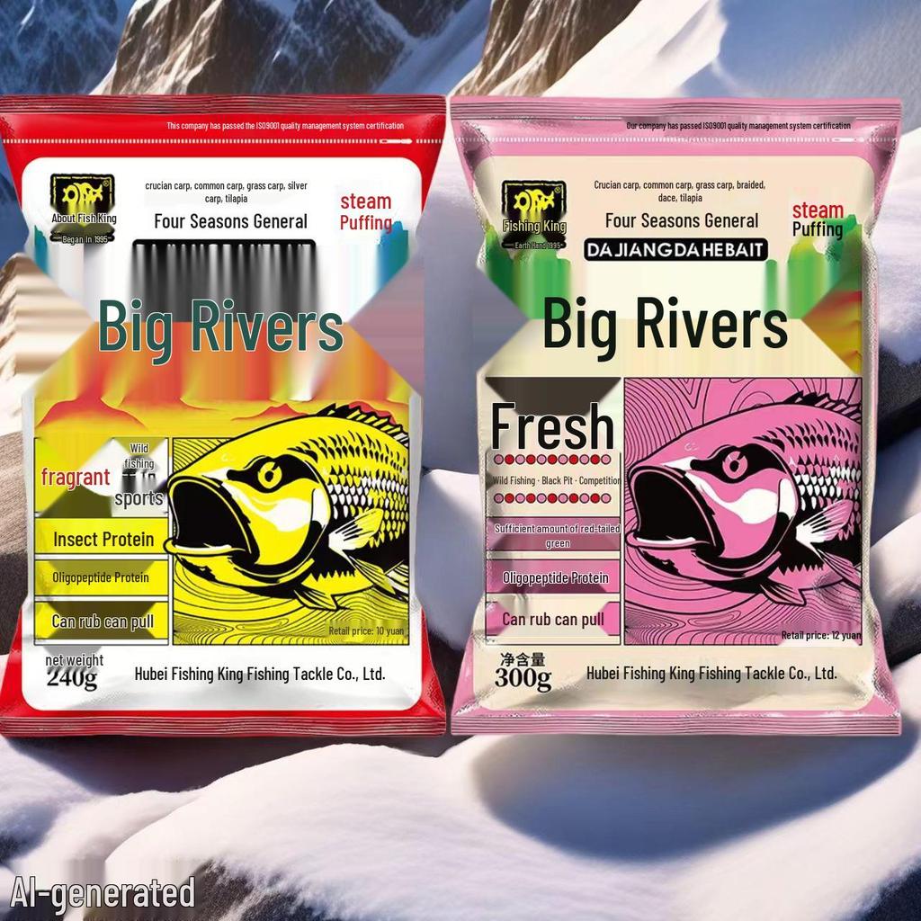 Fishing King Hell Cat Black Pit Grundbete Pellets för Abborrfiske & Bottenfiske