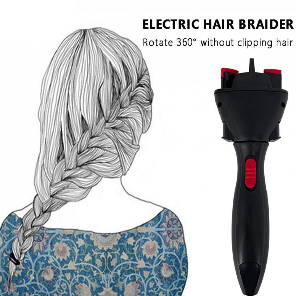 Electric Automatic Smart Quick Easy DIY Braid Hair Braider Hairstyle Tool Hair Braided Tight Curls Artifact