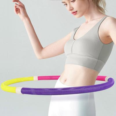 Závažný Měkký Pružinový Obruč Šetrný k Pasu Skládací Fitness Obruč Přenosná Domácí Posilovna Muži Ženy Dospělí Tělo Pas Zeštíhlující Cvičební Vybavení