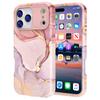 For iPhone 17 Pro Max Case Water Transfer Printing PC+TPU Phone Cover