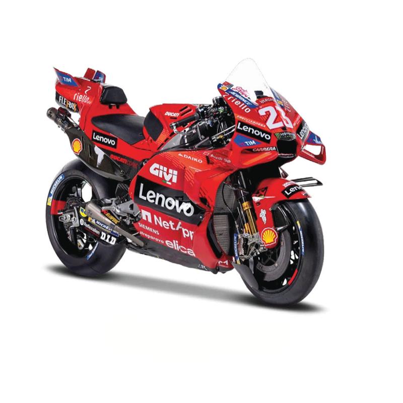 Nuovo Prodotto Disponibile Maisto 1:18 Ducati Lenovo Team Moto Gp 2024 #1 #23 Ducati Lega Miniatura Moto Modello Diecast Giocattoli Regalo Bambino