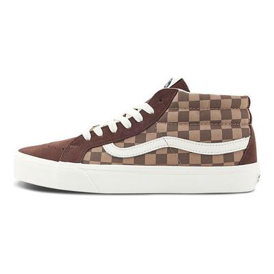 Sk8 Reissue Comfortable Versatile Low-Top Mid-Top Skate Shoes Unisex Sneakers Brown VN000XIIBS8