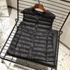 New Women Vintage Sleeveless Puffer Jacket Spring Winter Female White Duck Down Ultra Lightweight Packable Warm Down Liner Vest
