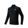 Life Collection T Shirts Men's Basic Black 2 Stand Collar 952648407-2