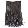 Luxurious Women Hair Extensions Long Wavy Synthetic Hairpiece 45cm For Effortless Elegance
