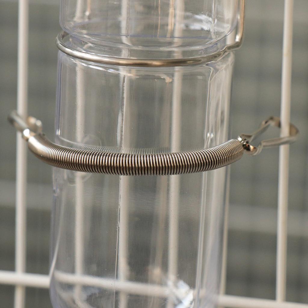 Rabbits Cage Bottle Spring Clip Pet Water Bottle Bracket Replacement Spring for Hamster and Guinea Pig Accessories