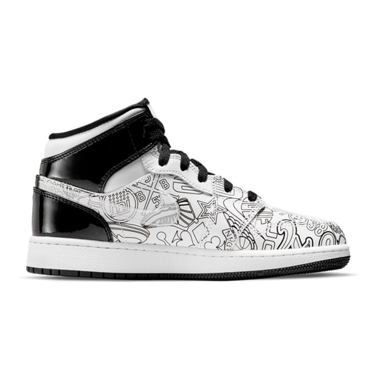 Jordan 1 Mid SE Fai da te GS DC4099-100