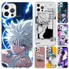 Hunter HXH Killua Phone Case for Iphone 17 Air 16 15 Plus 14 13 Mini 12 11 Pro Max 16E 7 8 SE 2020 Soft Funda Print Shell 17 Air